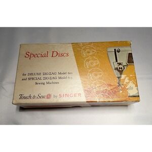 SINGER Sewing machine  special discs for Deluxe Zig Zag  600 & 603
